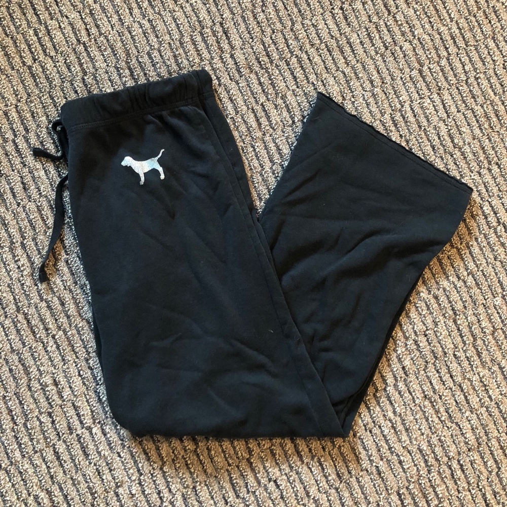 Victoria’s Secret PINK Black Sweatpants